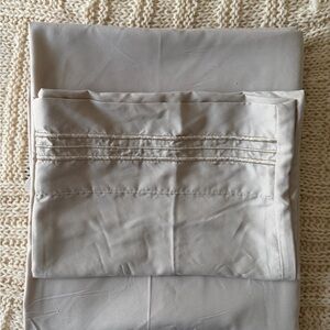 CGK unlimited Beige Pillow case & Sheet